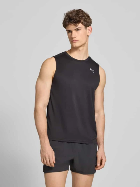 Zdjęcie produktu Top z logo i okrągłym dekoltem Puma Czarny