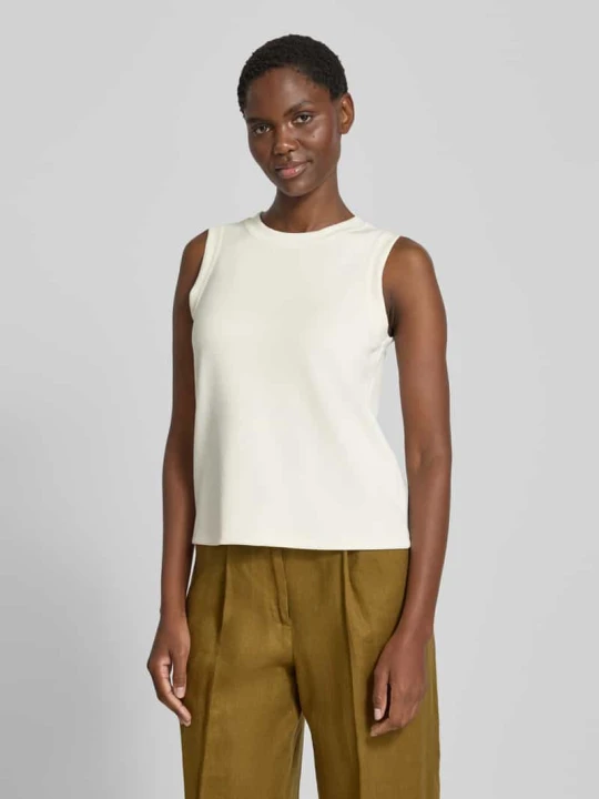 Zdjęcie produktu Top z mieszanka modalu model 'Scuba' Rich & Royal Złamany biały