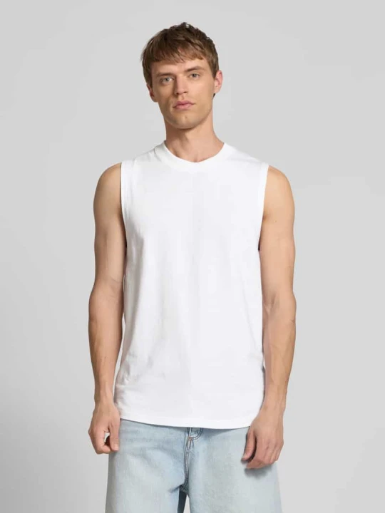 Zdjęcie produktu Top z okrągłym dekoltem Calvin Klein Jeans Biały