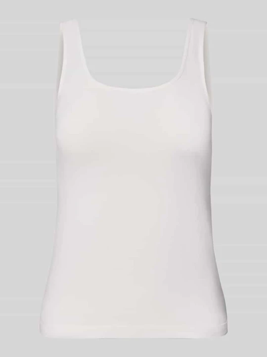 Zdjęcie produktu Top o kroju slim fit z okrągłym dekoltem Sloggi Złamany biały