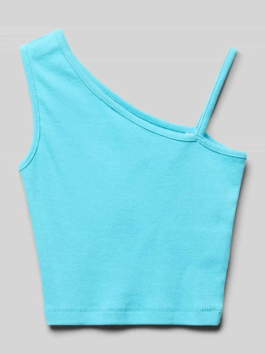 Zdjęcie produktu Top z prążkowanymi wykończeniami Blue Effect