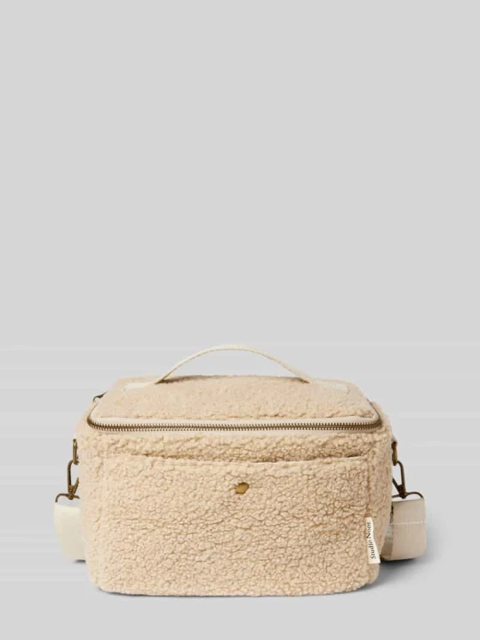Zdjęcie produktu Torba chłodząca z detalem z logo model ‘Teddy Cooler Bag’ STUDIO NOOS Piaskowy