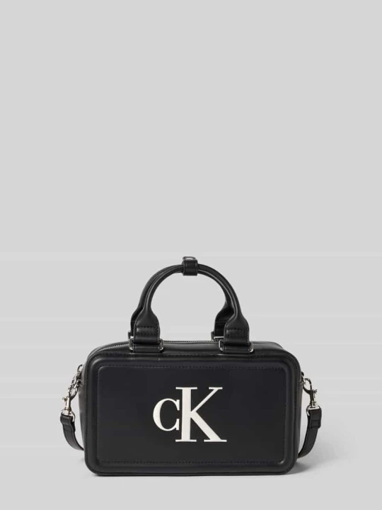 Zdjęcie produktu Torba crossbody o wyglądzie skóry Calvin Klein Czarny