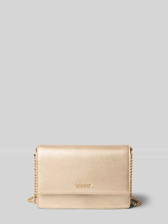 Zdjęcie produktu Torba crossbody w skórzanym wyglądzie Liu Jo Złoty