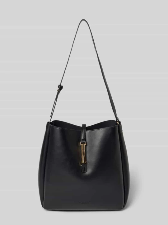 Zdjęcie produktu Torba crossbody z materiał skóropodobny model 'LOVIISA' Seidenfelt Czarny