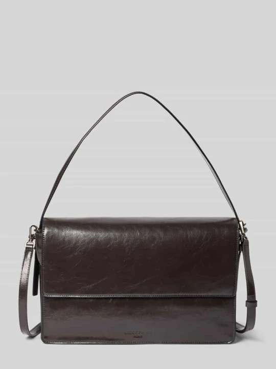 Zdjęcie produktu Torba crossbody z naturalnej skóry model 'Audrey' Liebeskind Ciemnobrązowy
