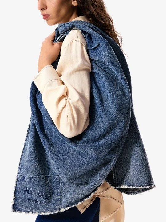 Zdjęcie produktu torba denim Masha Popova Desigual niebieski