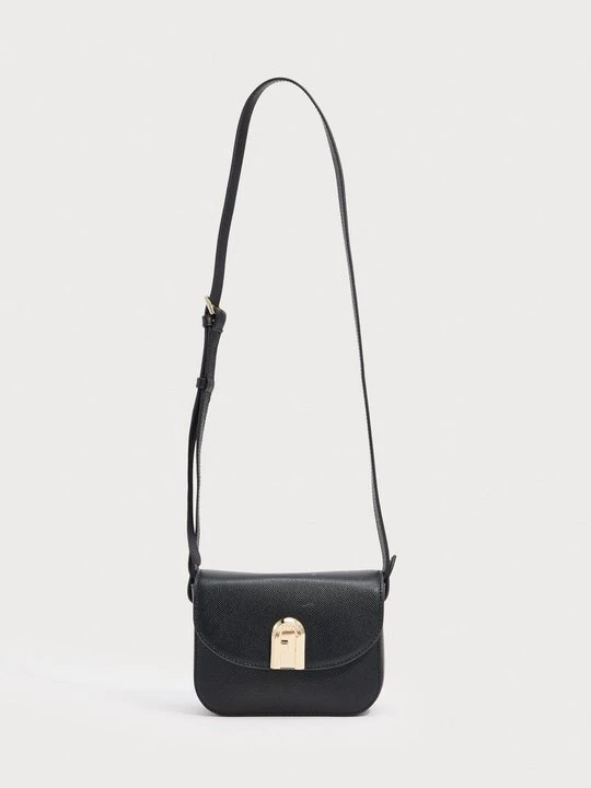 Zdjęcie produktu Torba do noszenia na skos Furla antracytowy melanż