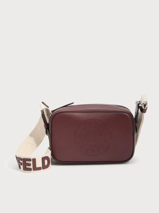 Zdjęcie produktu Torba do noszenia na skos KARL LAGERFELD ciemnoczerwony