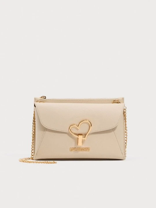 Zdjęcie produktu Torba do noszenia na skos LOVE MOSCHINO mleczny