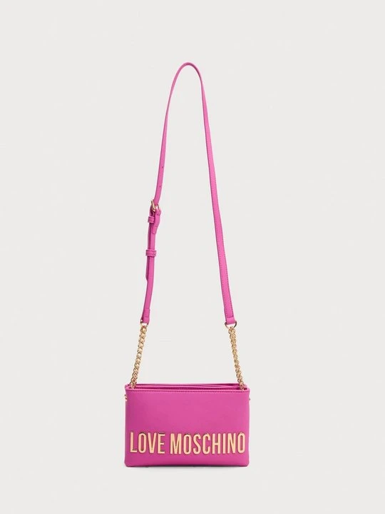 Zdjęcie produktu Torba do noszenia na skos LOVE MOSCHINO różowy neon