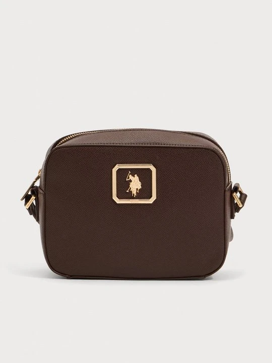 Zdjęcie produktu Torba do noszenia na skos U.S. POLO ASSN. ciemnobrązowy