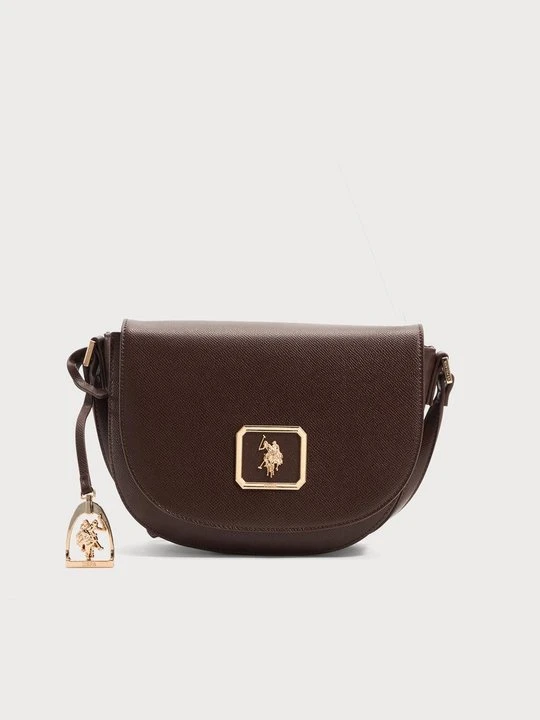 Zdjęcie produktu Torba do noszenia na skos U.S. POLO ASSN. ciemnobrązowy