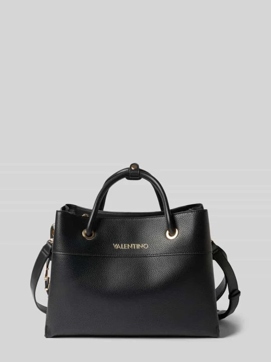 Zdjęcie produktu Torba do noszenia w ręku z materiał skóropodobny model 'ALEXIA' VALENTINO BAGS Czarny