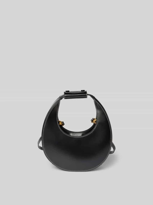 Zdjęcie produktu Torba hobo z przegródkami zapinanymi na zamek błyskawiczny Staud Czarny