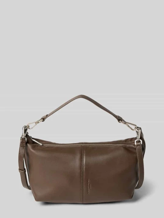 Zdjęcie produktu Torba hobo z wytłoczonym logo model ‘PARIS’ Liebeskind Ciemnobrązowy