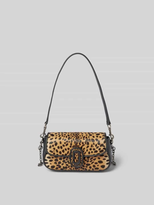 Zdjęcie produktu Torba na długim pasku z przegródką wewnętrzną Marc Jacobs Jasnobrązowy