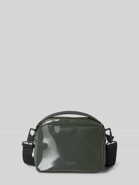 Zdjęcie produktu Torba typu crossbody z wytłaczane logo model 'Box' Rains Oliwkowy