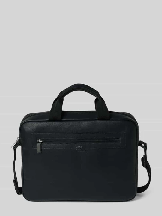 Zdjęcie produktu Torba na laptop z aplikacją z metką Model 'LEWIS_DOC CASE' Boss Czarny