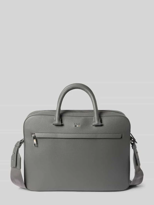 Zdjęcie produktu torba na laptop z odpinanym paskiem na ramię Boss Grafitowy