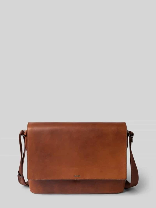 Zdjęcie produktu Torba na laptop z prawdziwej skóry bydlęcej model 'Cerratano Janis' JOOP! Koniakowy