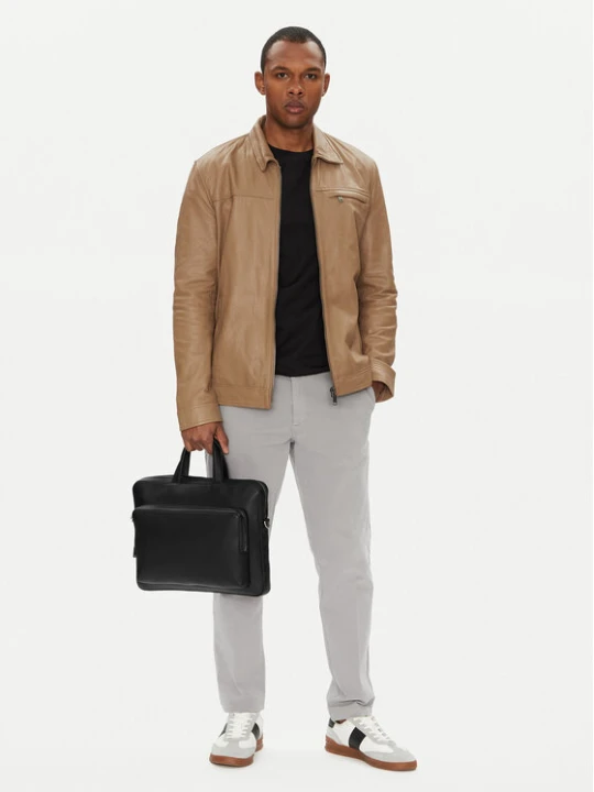 Zdjęcie produktu Torba na laptopa Calvin Klein Micro Pebble Slim Briefcase 36 LV04D3012G Czarny
