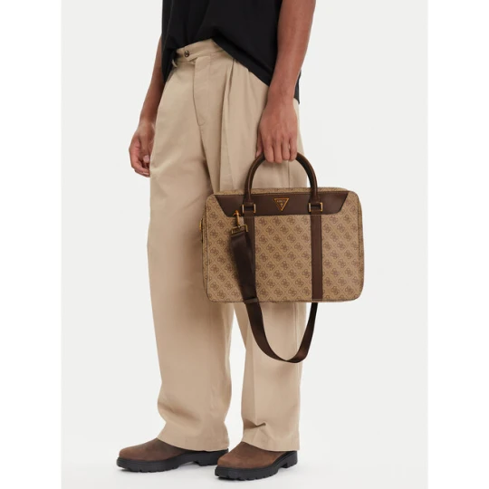 Zdjęcie produktu Torba na laptopa Guess Vezzola Smart HMEVZL P3138 Beżowy