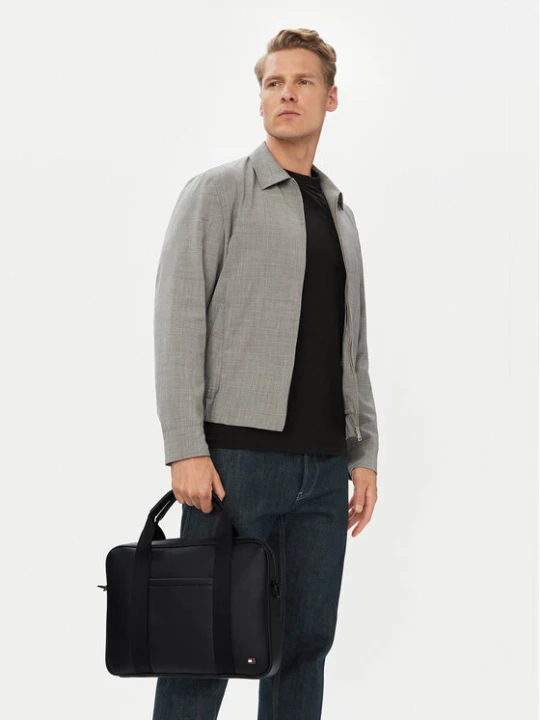Zdjęcie produktu Torba na laptopa Tommy Hilfiger AM0AM14727 Czarny