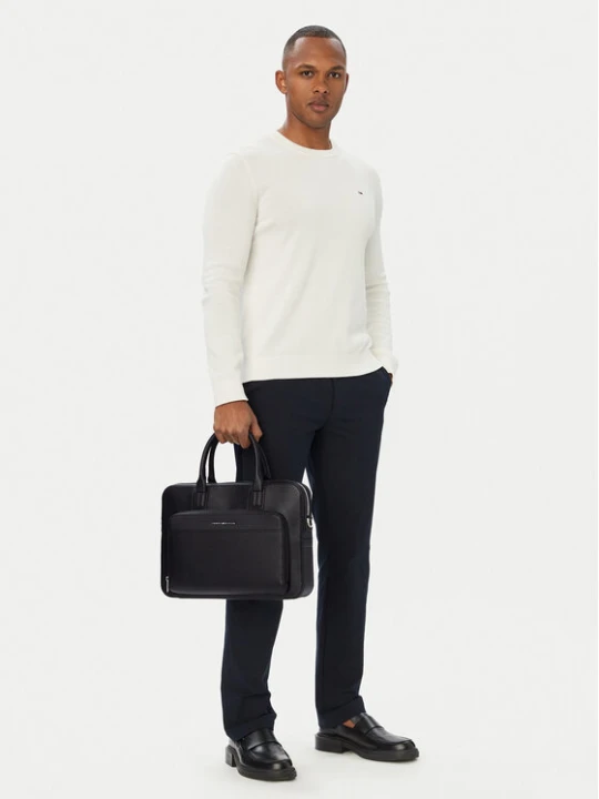 Zdjęcie produktu Torba na laptopa Tommy Hilfiger Th Central Slim Computer Bag AM0AM14730 Czarny