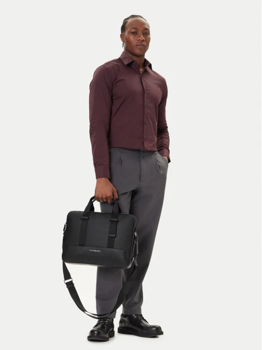 Zdjęcie produktu Torba na laptopa Tommy Hilfiger Th Modern Computer Bag AM0AM13637 Czarny