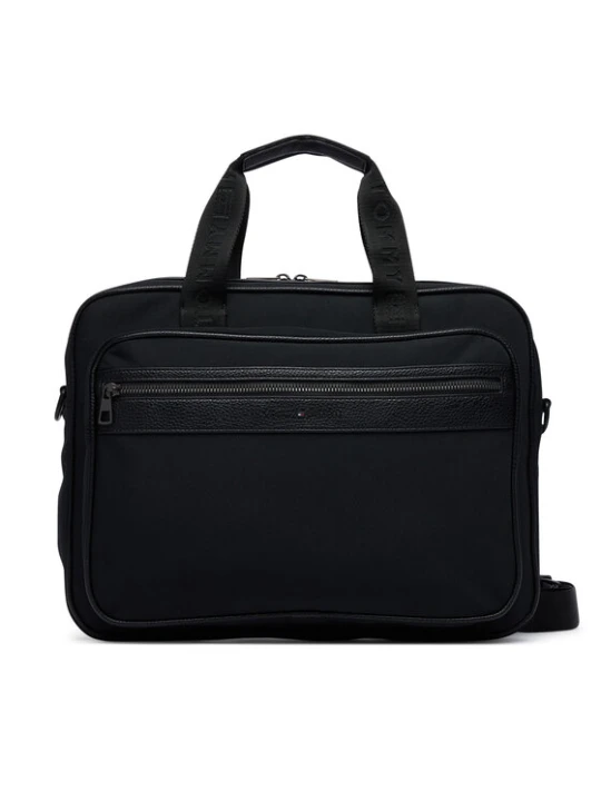 Zdjęcie produktu Torba na laptopa Tommy Hilfiger Th Repreve Computer Bag AM0AM14445 Czarny