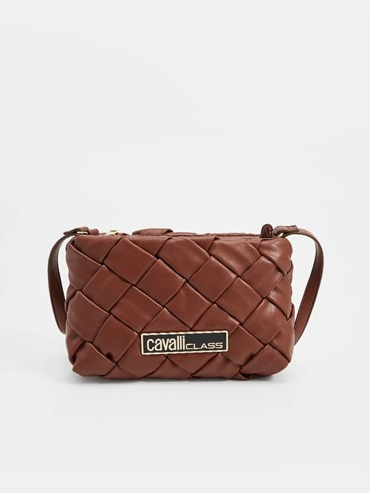 Zdjęcie produktu Torba na ramię Cavalli Class ciemnobrązowy