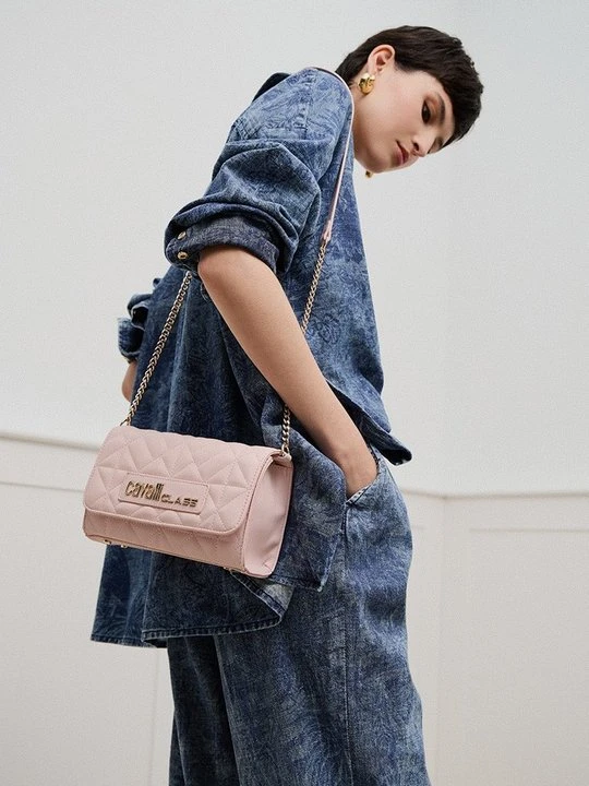 Zdjęcie produktu Torba na ramię Cavalli Class jasnoróżowy