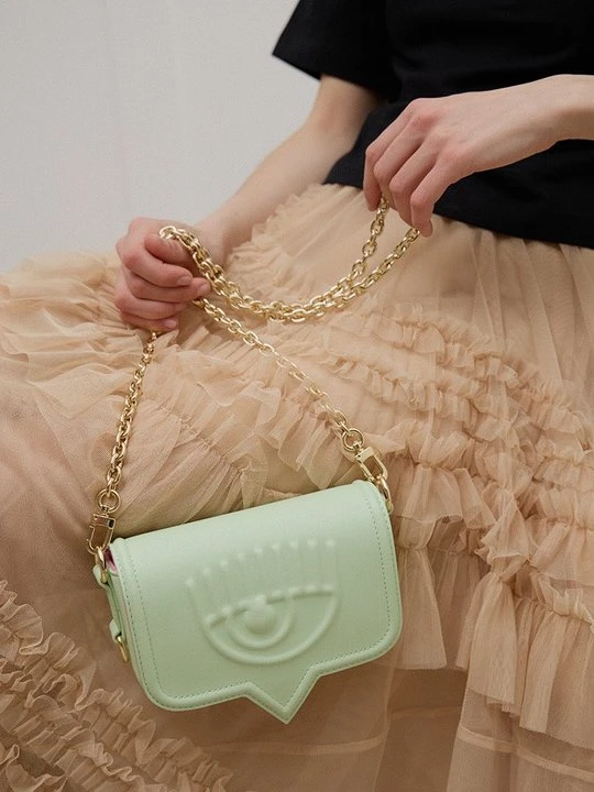 Zdjęcie produktu Torba na ramię Chiara Ferragni jasnozielony