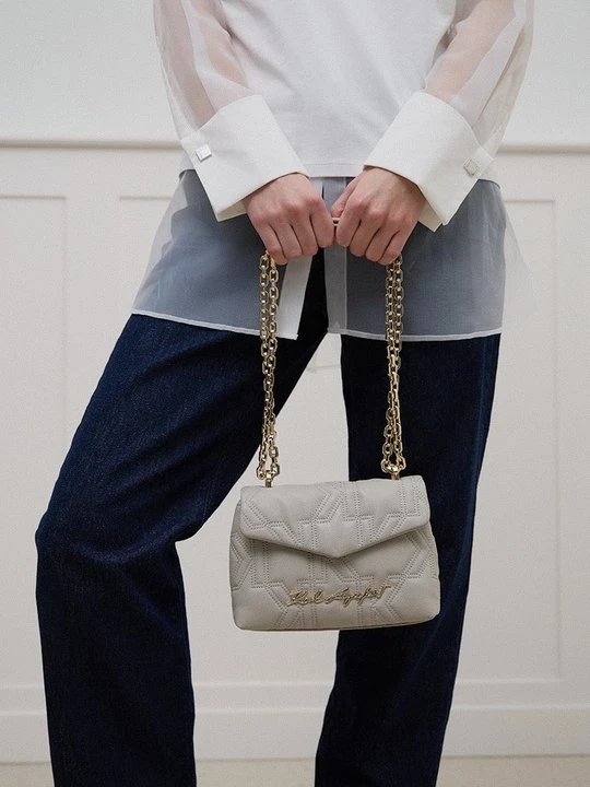 Zdjęcie produktu Torba na ramię KARL LAGERFELD różowy