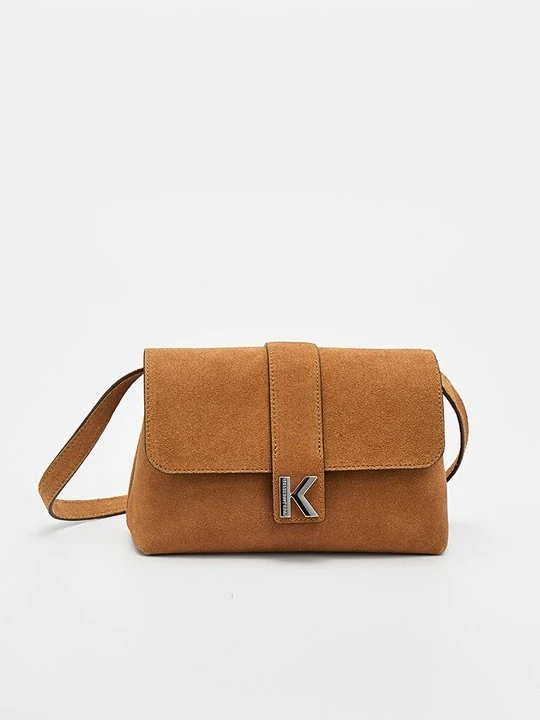 Zdjęcie produktu Torba na ramię KARL LAGERFELD wielbłądzi