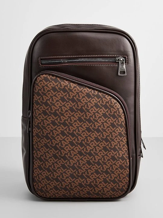Zdjęcie produktu Torba na ramię KARL LAGERFELD ciemnobrązowy