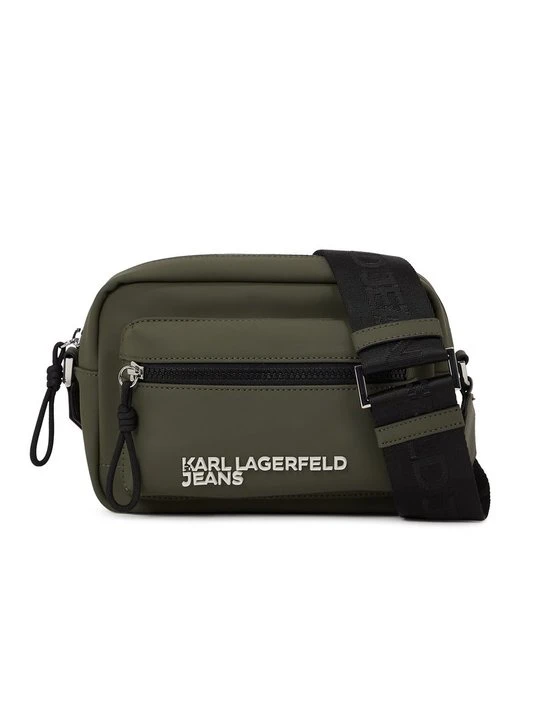 Zdjęcie produktu Torba na ramię KARL LAGERFELD ciemnozielony