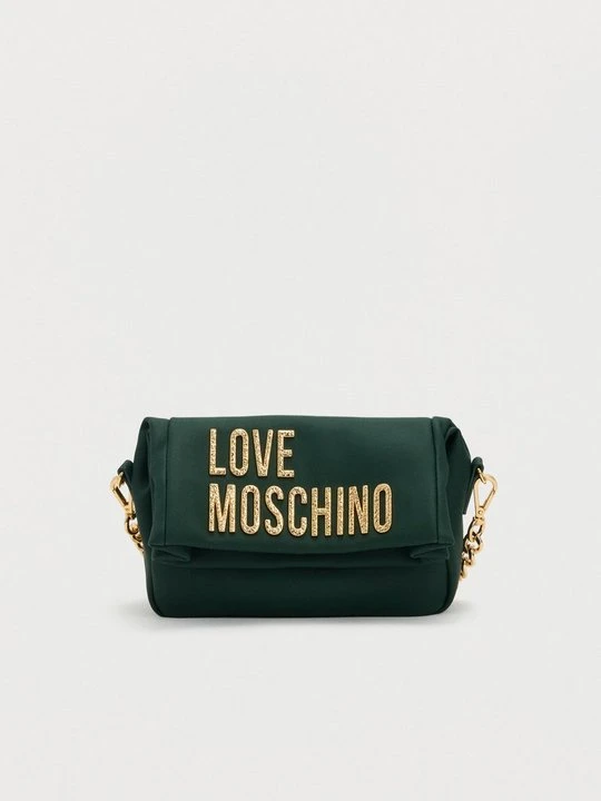 Zdjęcie produktu Torba na ramię LOVE MOSCHINO zieleń butelkowa