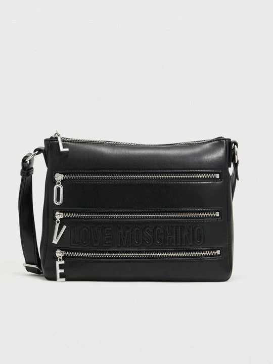Zdjęcie produktu Torba na ramię LOVE MOSCHINO czarny melanż