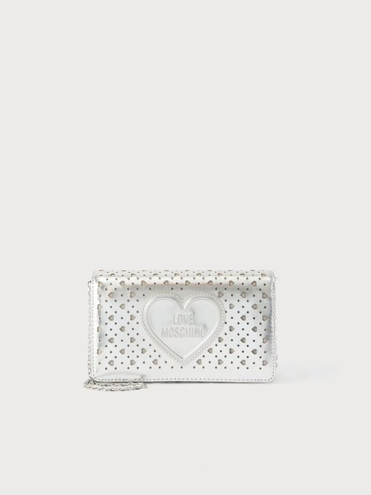 Zdjęcie produktu Torba na ramię LOVE MOSCHINO srebrny