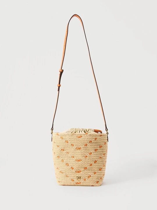 Zdjęcie produktu Torba na ramię Pinko pomarańczowy