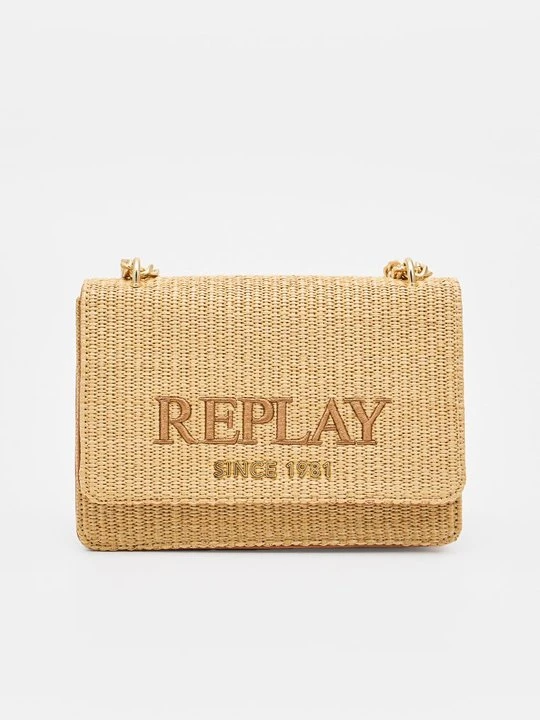 Zdjęcie produktu Torba na ramię Replay piaskowy