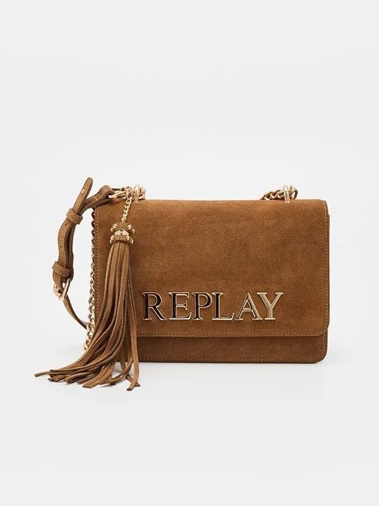 Zdjęcie produktu Torba na ramię Replay brązowy