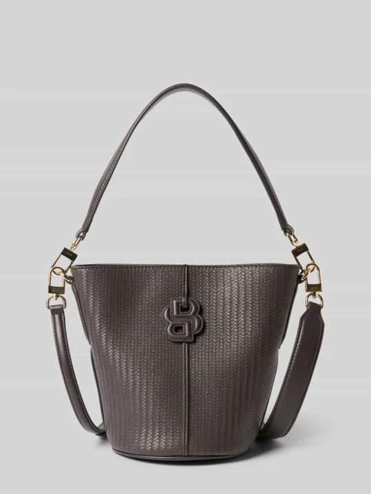 Zdjęcie produktu Torba na ramię w imitacji skóry model 'ANETT' Boss Ciemnobrązowy
