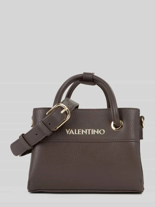 Zdjęcie produktu torba na ramię w materiale skóropodobnym model 'ALEXIA' VALENTINO BAGS Ciemnobrązowy