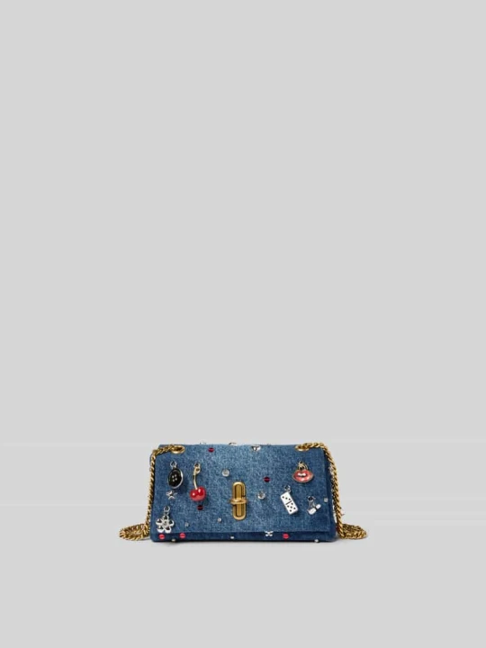 Zdjęcie produktu Torebka na ramię w optyce denimu Marc Jacobs Jeansowy niebieski