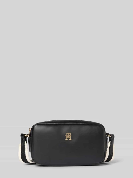 Zdjęcie produktu Torba na ramię w skórzanym wyglądzie Tommy Hilfiger Czarny