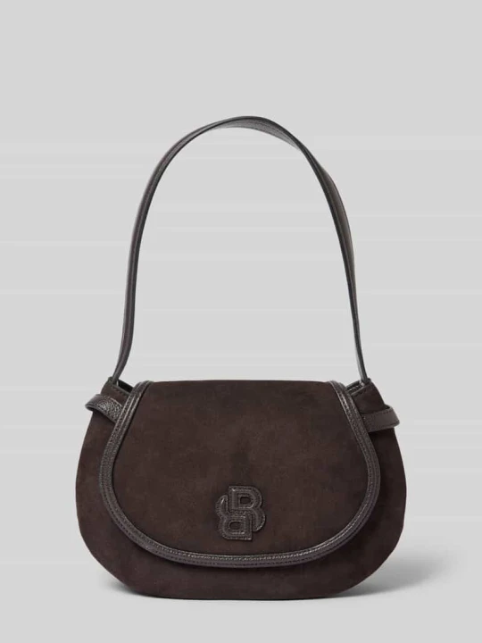 Zdjęcie produktu Torba na ramię z aplikacją z logo Boss Ciemnobrązowy