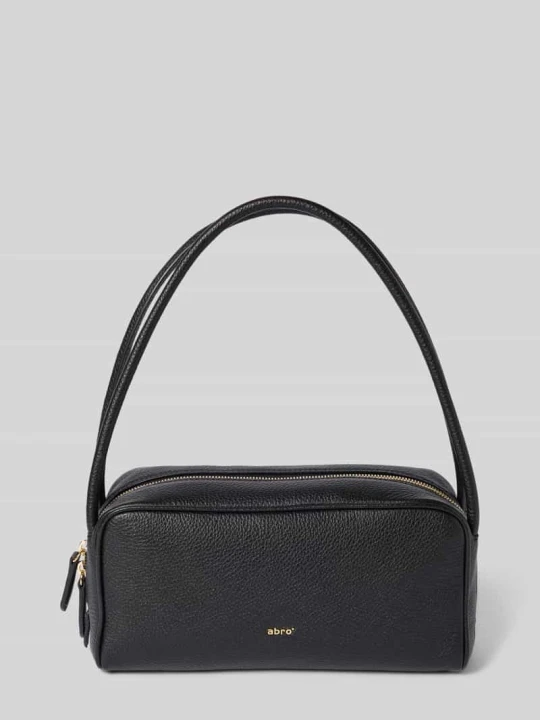 Zdjęcie produktu Torba na ramię z aplikacją z logo model ‘Amira’ Abro Czarny